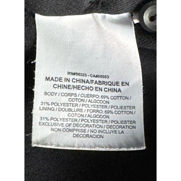 Nike Women's Sz XS Black Asymmetric Zip Tech Fleece Oversized Hoodie - Picture 5 of 11
